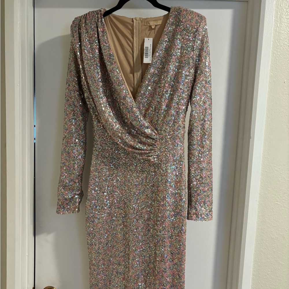 Baltic Born Multicolor Sequin Dress